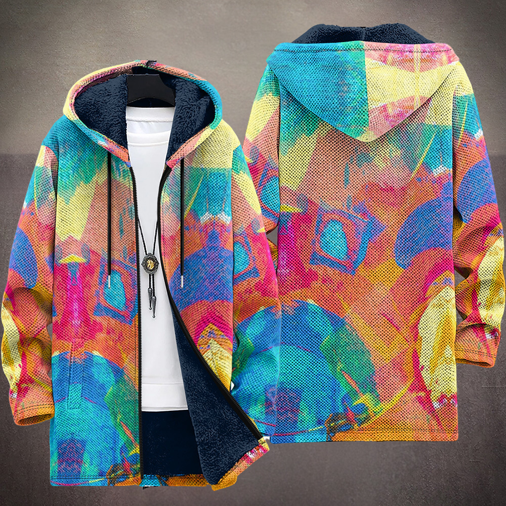 Peace - Art-inspired Hooded Coat