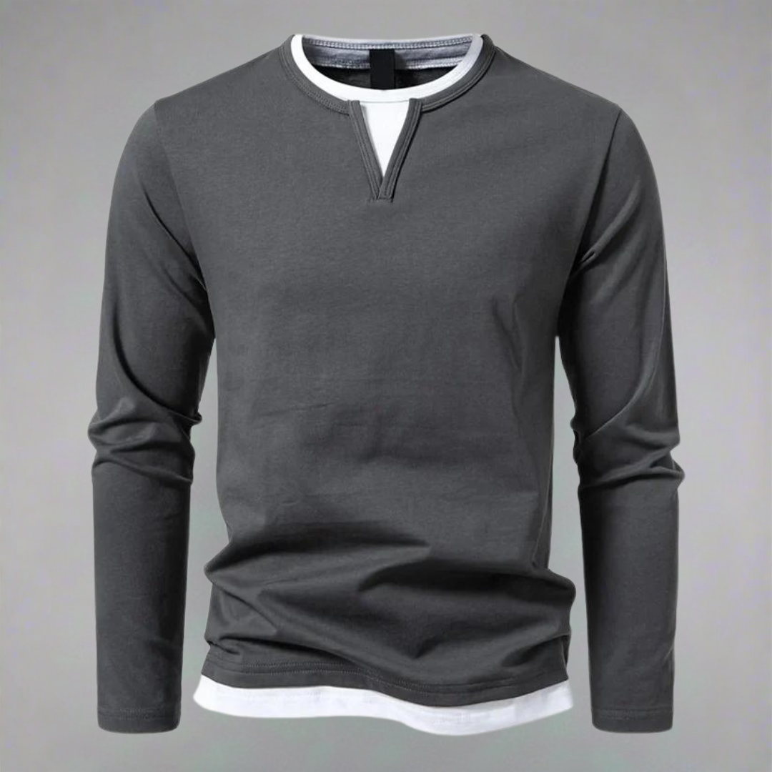 RYAN™ | Minimalist V-Neck Sweater