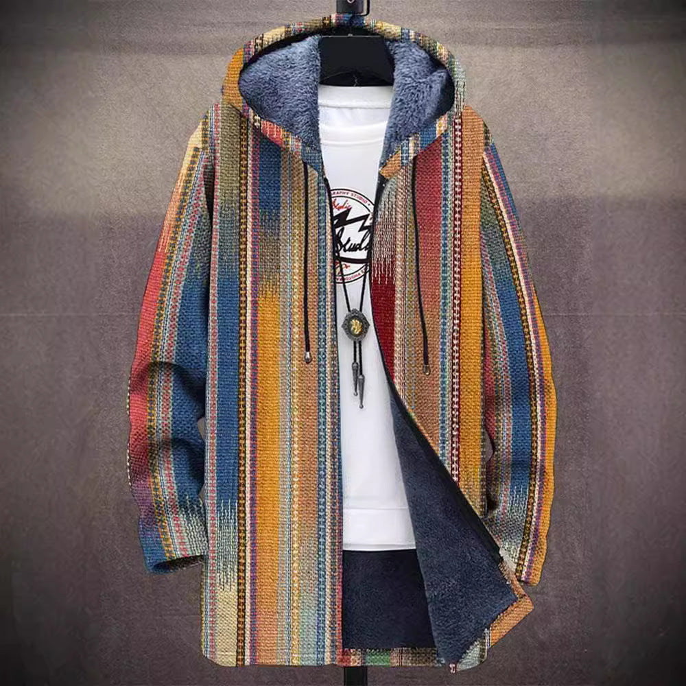 Aroma - Artistic-Inspired Hooded Coat