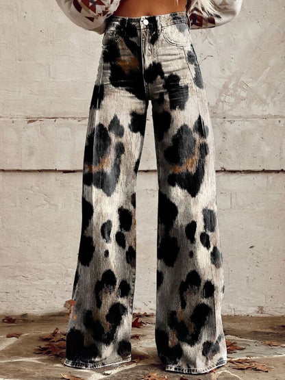 Deppy™ | Leopard Style Baggy Pants