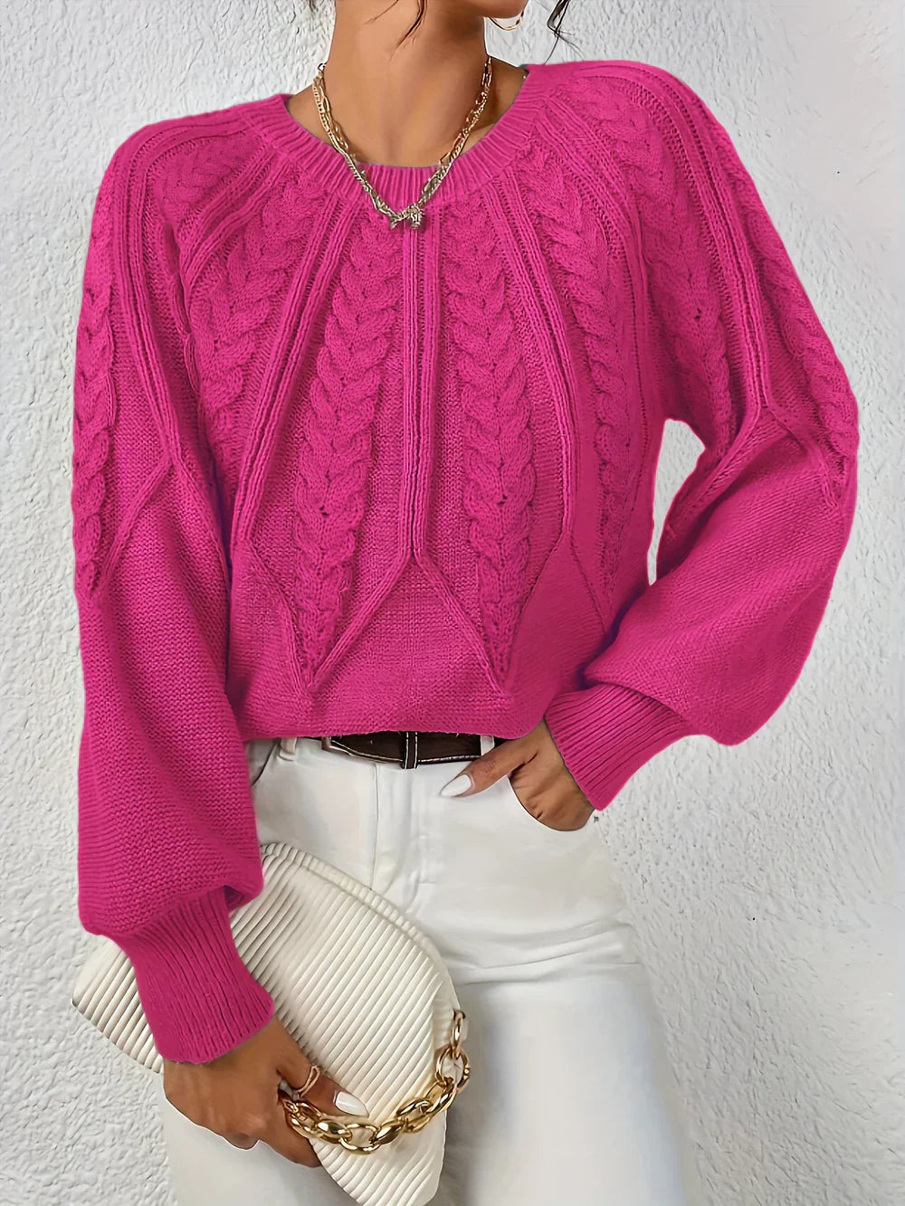 Quirina™ | Chic Knitted Sweater