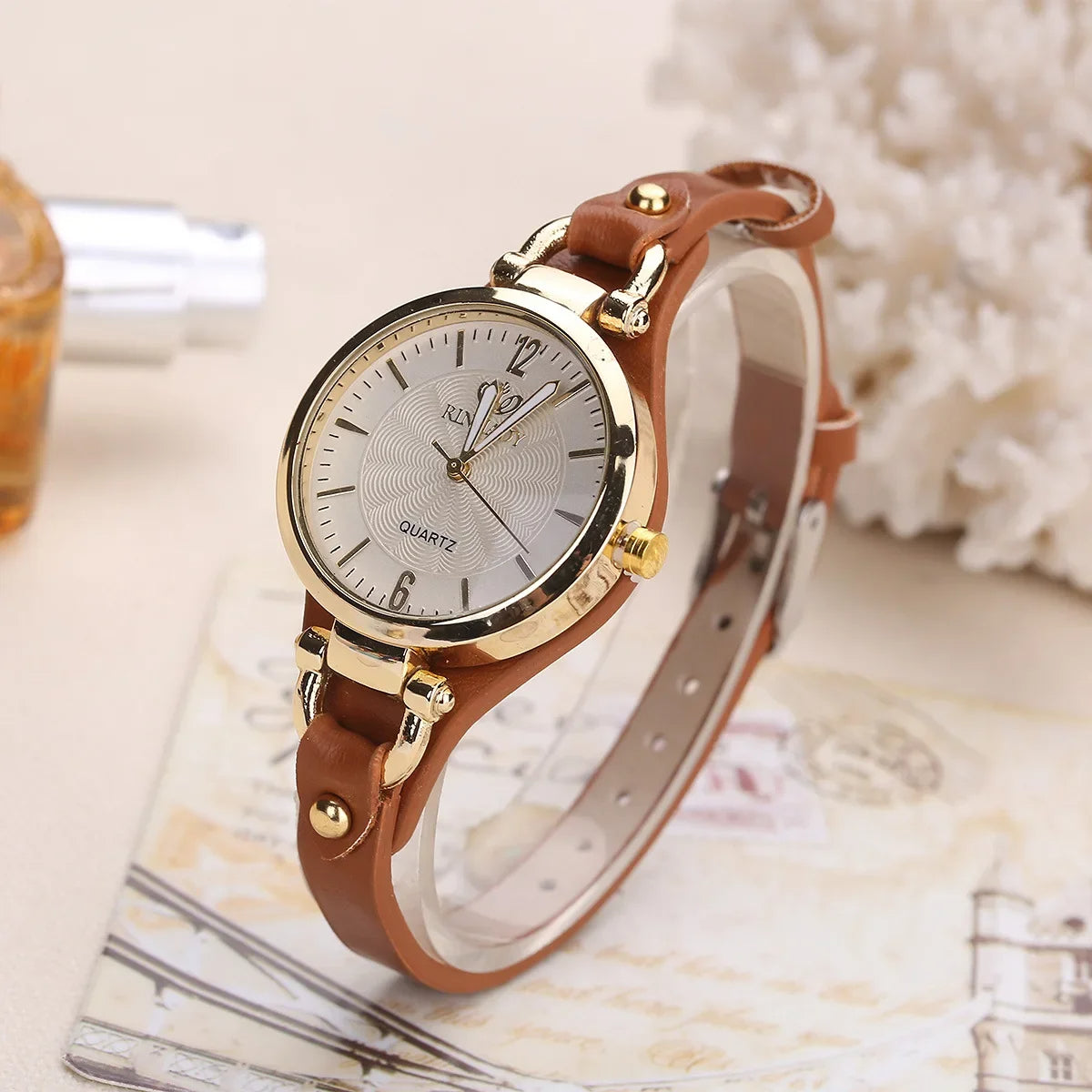 Tamara™ | Minimalist Gold-Plated Watch