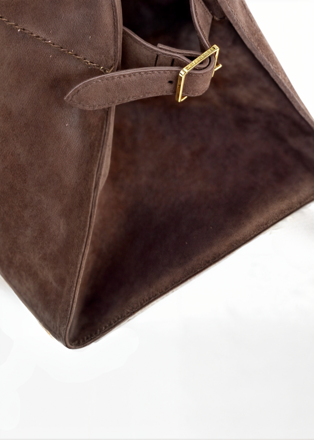 Ember Suede Shoulder Tote