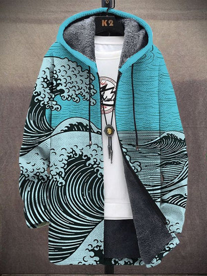 Brisa - Artistic-Inspired Hooded Coat