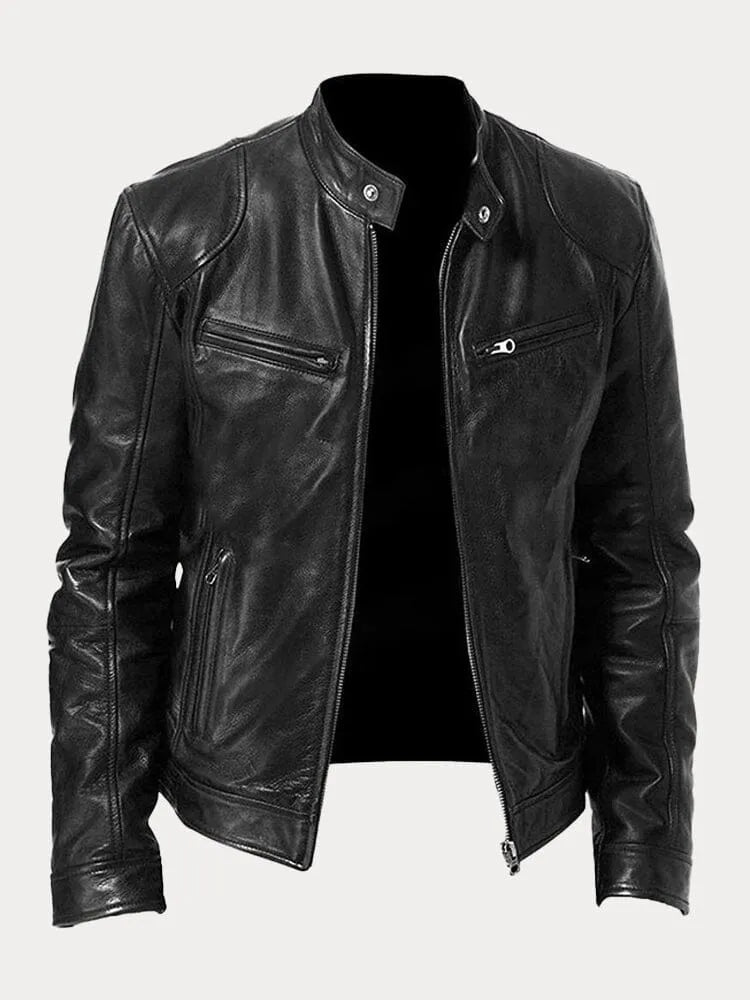 MARIO™ | Casual Leather Jacket