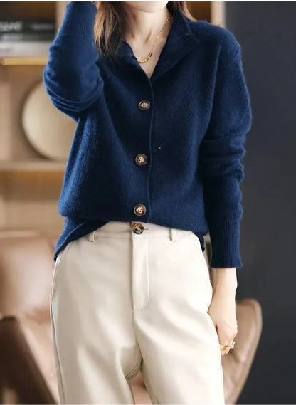 Odilia™ | Classic Cashmere Cardigan