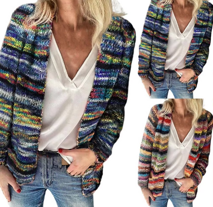 Mierra | Multicolor Knit Cardigan