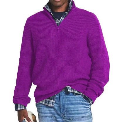 Gavrel™ | Knitted Sweater With Zipper