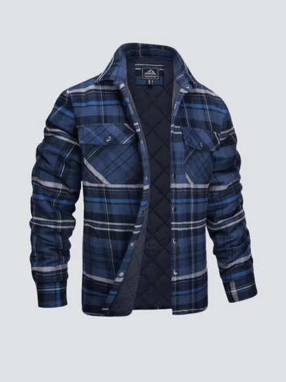 Konrad™ | Flannel Stripe Outdoor Jacket