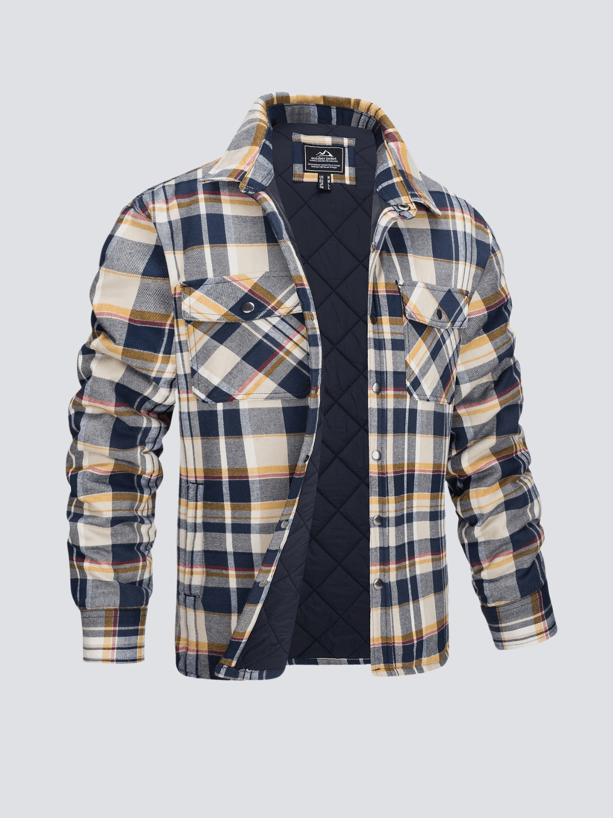 Konrad™ | Flannel Stripe Outdoor Jacket