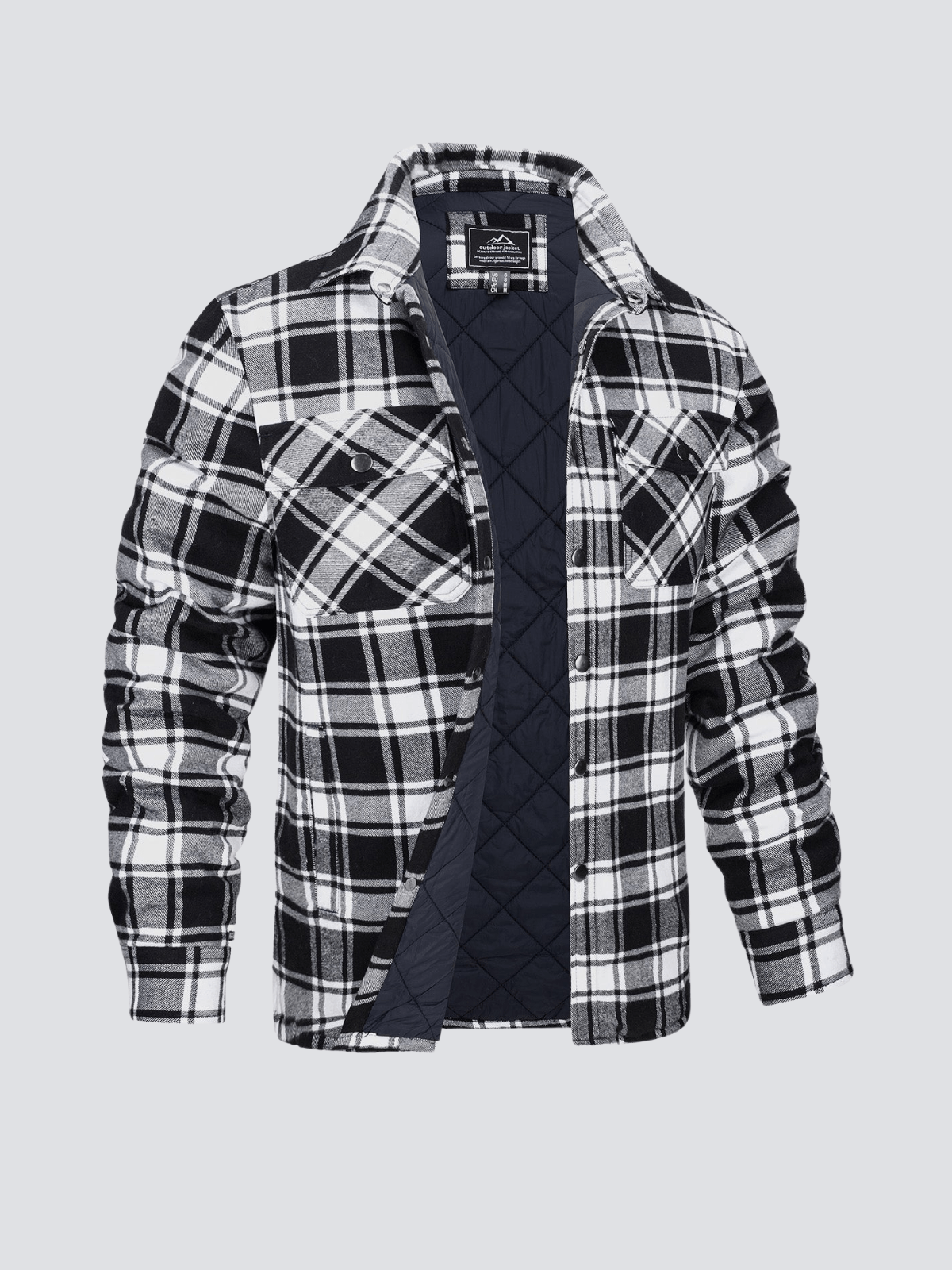 Konrad™ | Flannel Stripe Outdoor Jacket