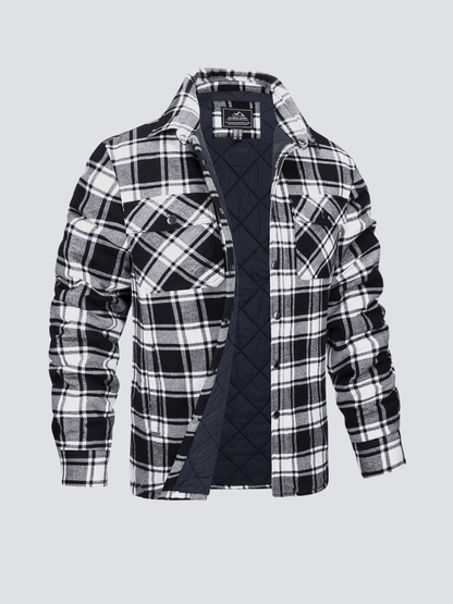 Konrad™ | Flannel Stripe Outdoor Jacket