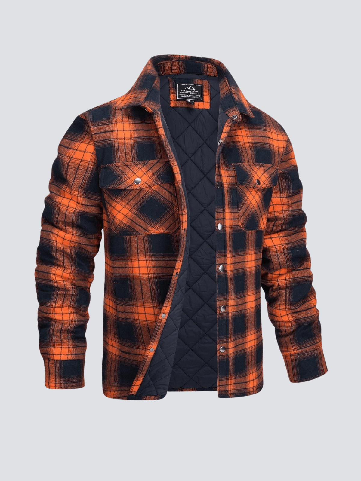 Konrad™ | Flannel Stripe Outdoor Jacket