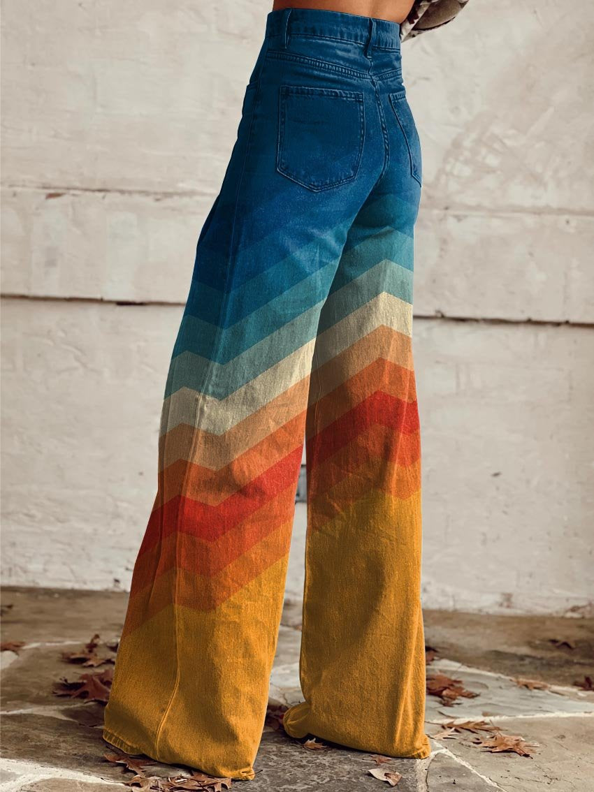 Oralee™ | Chic Boho Wide-Leg Trousers