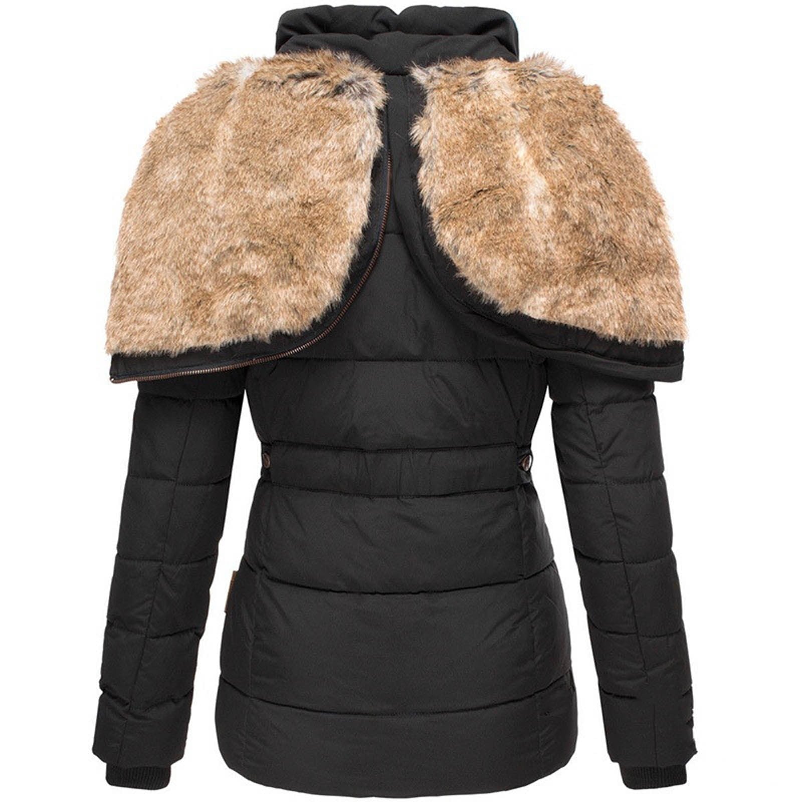 Olesya™ | Elegant Fur-Lined Coat