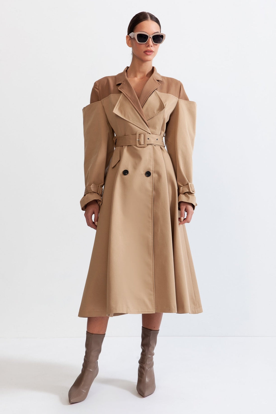 Daisy™ | Double Combined Trench Coat